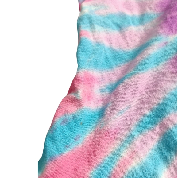SANTA CRUZ Skateboards VINTAGE 90s Y2K UNISEX Men's (M) Women's (L) Tie-Dye Crop - Picture 12 of 12